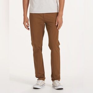 Men’s Vuori Meta Pants 32x34 Tobacco, NWT, sold out style